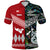 Custom New Zealand Tonga Polynesian Polo Shirt Together Paua Shell, Custom Text And Number LT8 - Wonder Print Shop