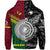 Custom Vanuatu And New Zealand Zip Hoodie Together Black LT8 - Wonder Print Shop