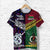 Custom Vanuatu And New Zealand T Shirt Together Purple, Custom Text And Number LT8 - Wonder Print Shop