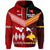 Custom Papua New Guinea And Tonga Hoodie Polynesian Together Red, Custom Text And Number LT8 - Wonder Print Shop