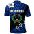 FSM Pohnpei Polo Shirt Unique Vibes Blue LT8 - Wonder Print Shop