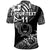 Custom FSM Pohnpei Polo Shirt Unique Vibes Black LT8 - Wonder Print Shop