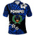 FSM Pohnpei Polo Shirt Unique Vibes Blue LT8 - Wonder Print Shop