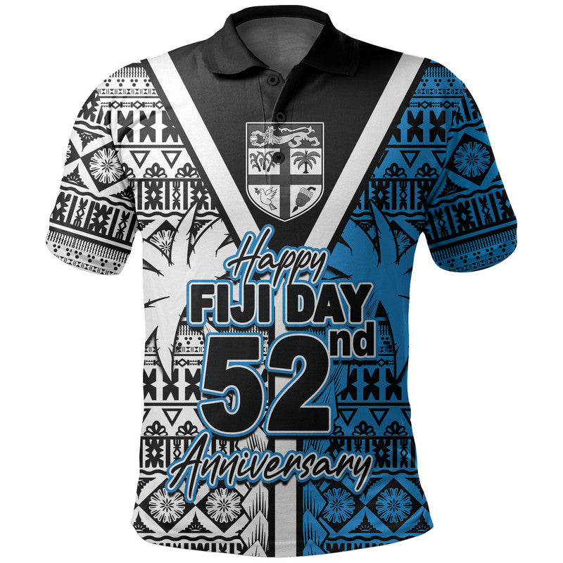 Fiji Day Polo Shirt 52nd Anniversary LT6 - Wonder Print Shop