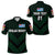 Custom Fiji Ovalau Rugby Polo Shirt Dark Green Style, Custom Text And Number LT8 - Wonder Print Shop