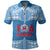 Custom And Number Toa Samoa Rugby Polo Shirt Blue Sky LT6 - Wonder Print Shop