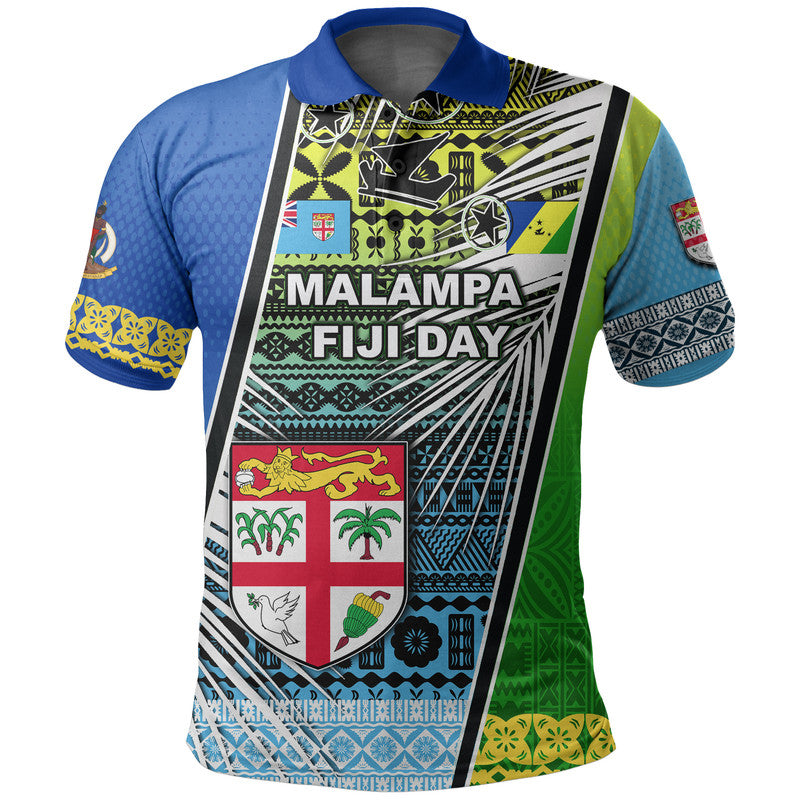 Custom Malampa Vanuatu Fiji Day Polo Shirt 2022 LT6 - Wonder Print Shop