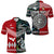 Custom New Zealand Tonga Polynesian Polo Shirt Together Paua Shell, Custom Text And Number LT8 - Wonder Print Shop