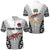 Custom Fiji Rewa Rugby Union Polo Shirt Tapa Style White LT8 - Wonder Print Shop