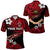 Custom Fiji Rewa Rugby Union Polo Shirt Unique Vibes Red LT8 - Wonder Print Shop