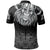 Skull Viking Polo Shirt Ornate Pattern RLT12 - Wonder Print Shop