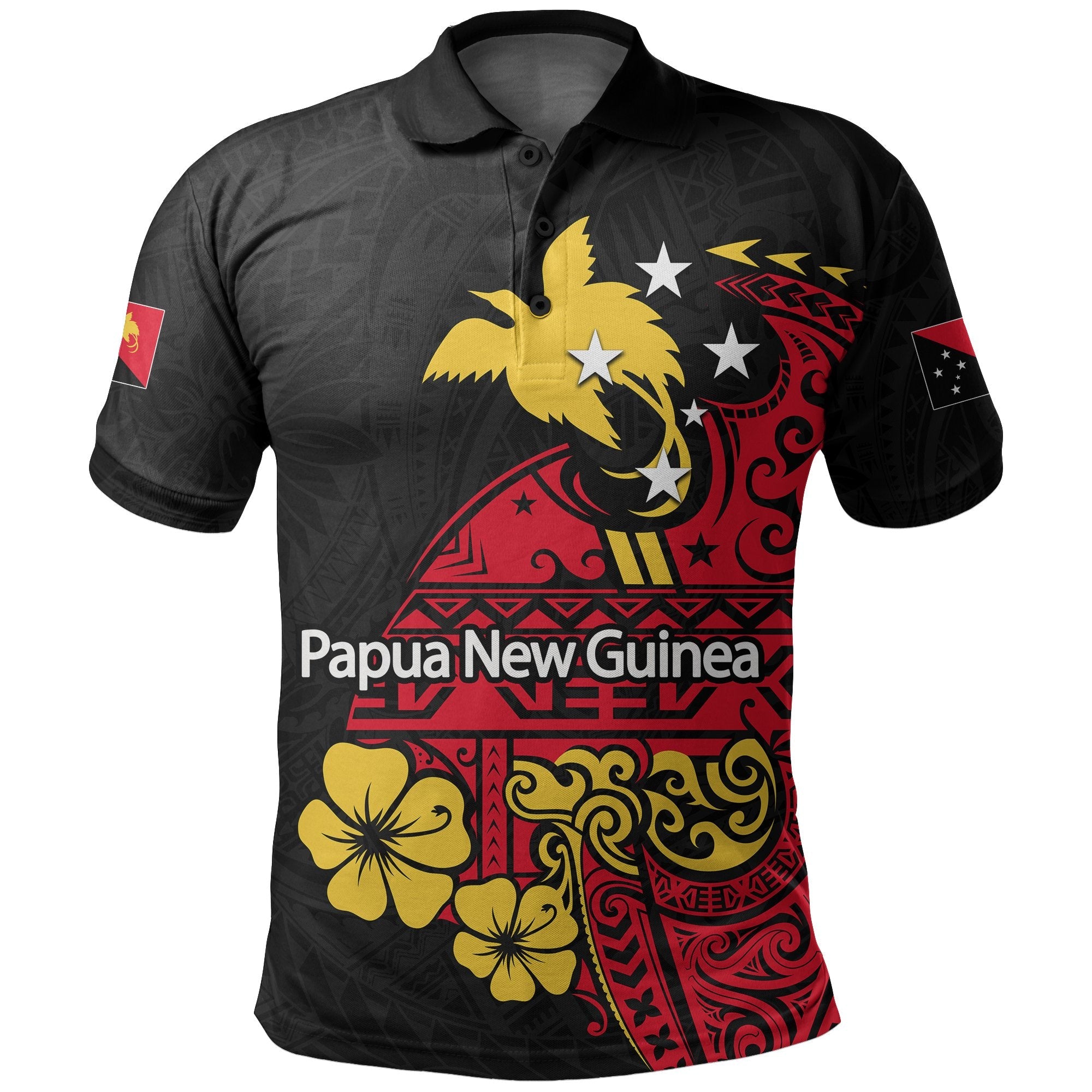 Custom Papua New Guinea Polo Shirt Independence Day LT6 - Wonder Print Shop