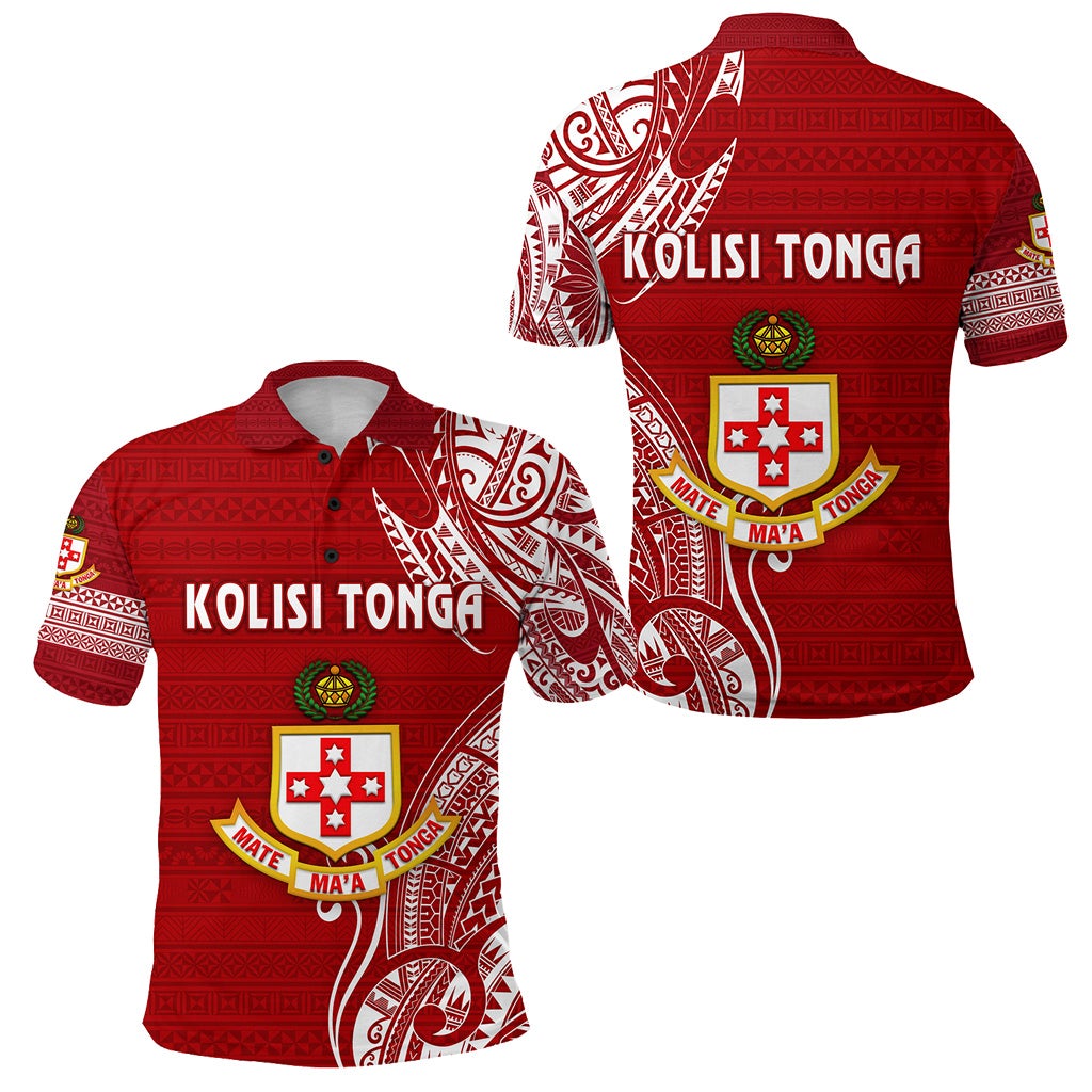 Kolisi Tonga Mate Maa Tonga Polo Shirt Original LT8 - Wonder Print Shop