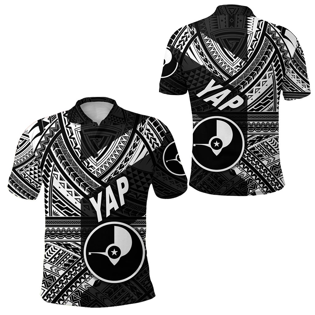 FSM Yap Polo Shirt Original Style Black LT8 - Wonder Print Shop