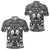 Marquesas Islands Polo Shirt Marquesan Tattoo Simple Style Black LT8 - Wonder Print Shop