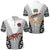 Fiji Rewa Rugby Union Polo Shirt Tapa Style White LT8 - Wonder Print Shop