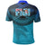 Combo Polo Shirt and Men Short Fiji Rugby Polynesian Blue - Wonder Print Shop