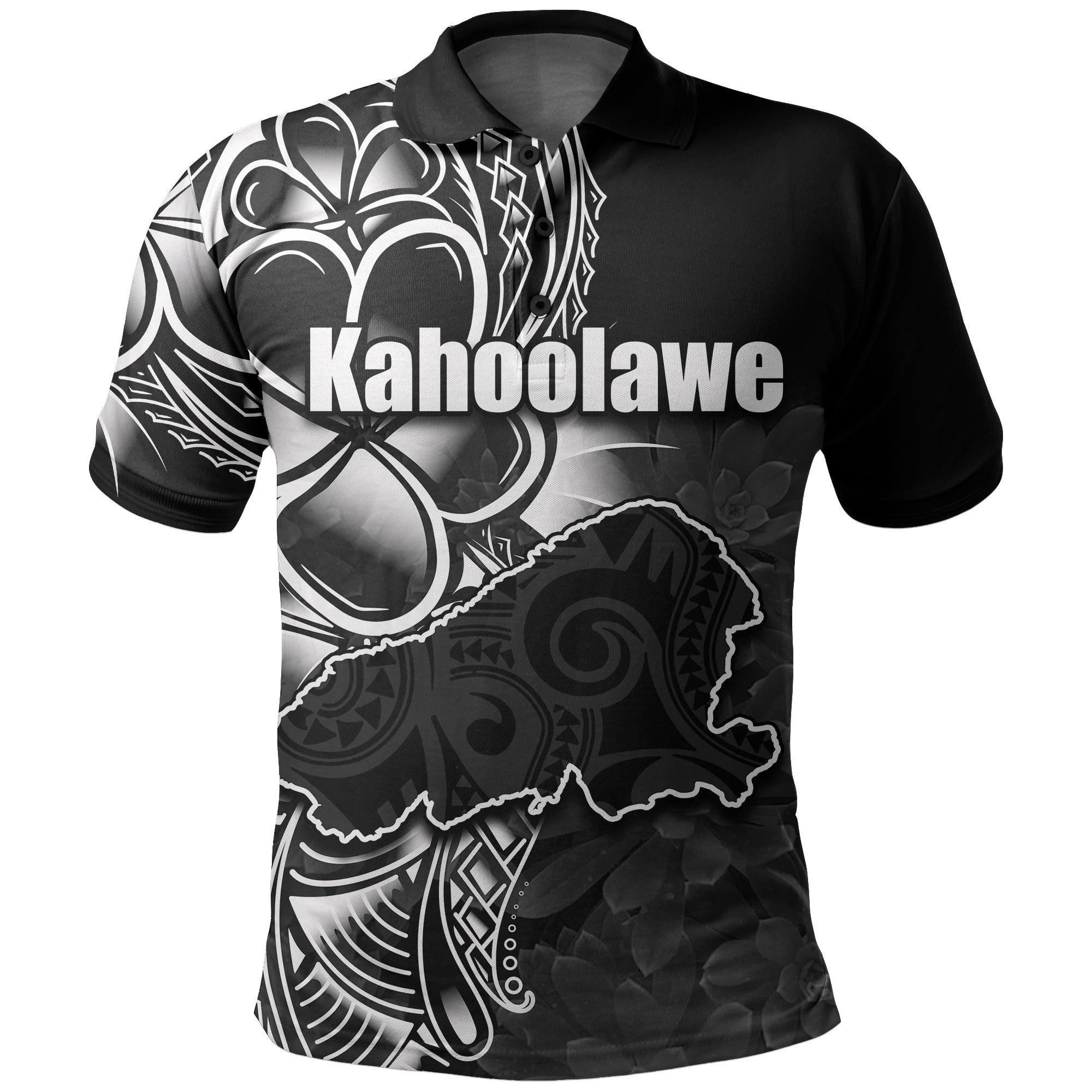 Custom Hawaiian Islands Polo Shirt Kahoolawe LT6 - Wonder Print Shop