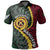 Custom Vanuatu Polo Shirt Mix Maori Silver Fern LT6 - Wonder Print Shop