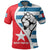 Custom West Papua Polo Shirt Clenched Hands Flag LT6 - Wonder Print Shop