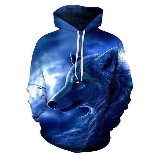 Wolf Ice Cold 3D Native American Hoodies LT10 - Wonder Print Shop