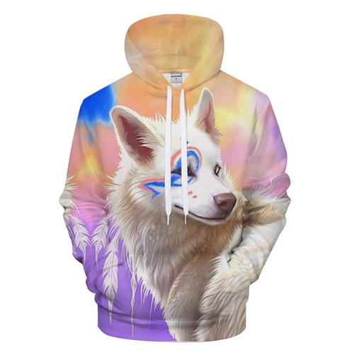 cartoon-wolf-colorful-3d-native-american-hoodie