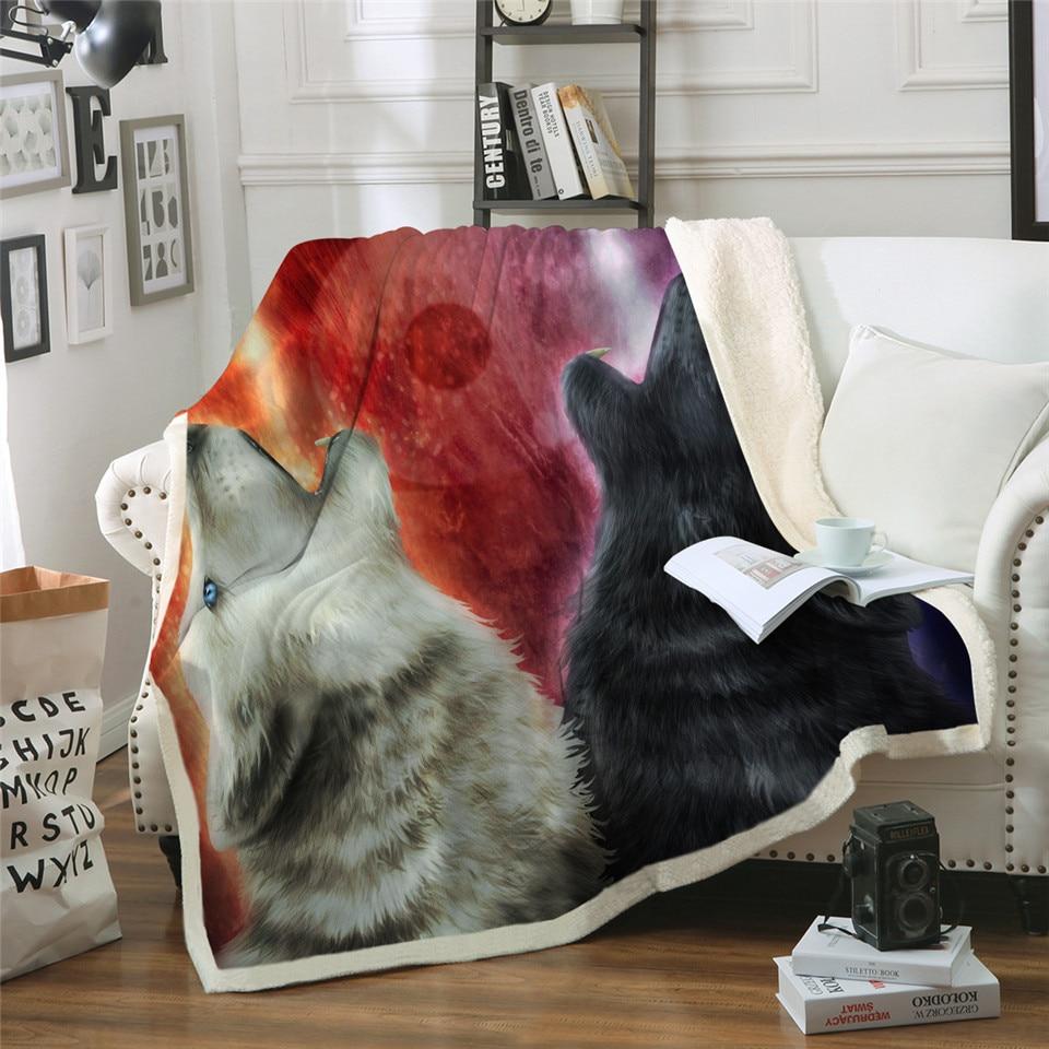 native-american-wolves-lava-throw-blanket