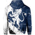 (Suomi) Finland Lion On Top Zipper Hoodie - Wonder Print Shop