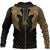 Viking Zip Hoodie - Nordic Raven Tattoos RLT12 - Wonder Print Shop