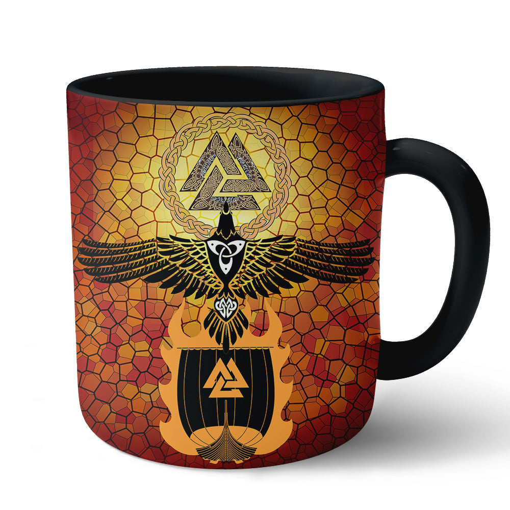 viking-mug-raven-of-odin-and-drakkar-on-fire-on-vignette-gold-valknut