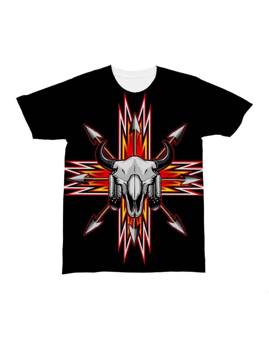 native-american-bison-skull-red-arrow-all-over-t-shirt