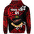 Custom Fiji Rewa Hoodie Rugby Union Unique Vibes Red, Custom Text And Number LT8 - Wonder Print Shop