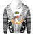 Fiji Rewa Hoodie Rugby Union Tapa Style White LT8 - Wonder Print Shop