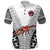 Fiji Rewa Rugby Union Polo Shirt Tapa Style White LT8 - Wonder Print Shop