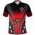 Fiji Rewa Rugby Union Polo Shirt Tapa Style Red LT8 - Wonder Print Shop