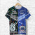 Custom Samoa And New Zealand T Shirt Together Paua Shell LT8 - Wonder Print Shop