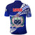 Manu Samoa Rugby Polo Shirt Unique Version Blue - Wonder Print Shop