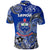 Samoa Manu Polo Shirt Rugby Unique Style Blue White LT8 - Wonder Print Shop