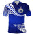 Manu Samoa Rugby Polo Shirt Unique Version Blue - Wonder Print Shop