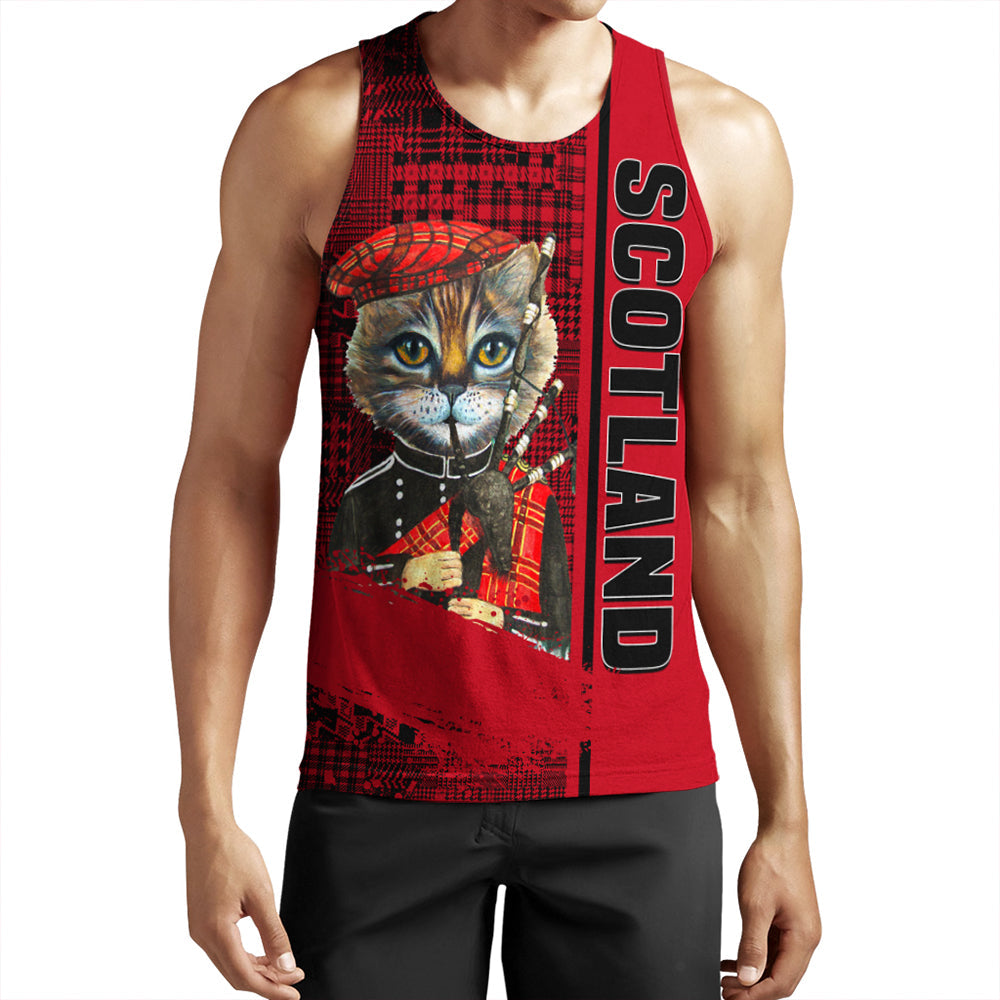 scotland-cat-bagpipes-tank-top