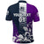 Custom Scotland Rugby Polo Shirt Scottish Thistle Style Navy Purple LT8 - Wonder Print Shop