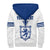 ( Custom Personalized ) Scotland Royal Blue Sherpa Hoodie RLT12 - Wonder Print Shop