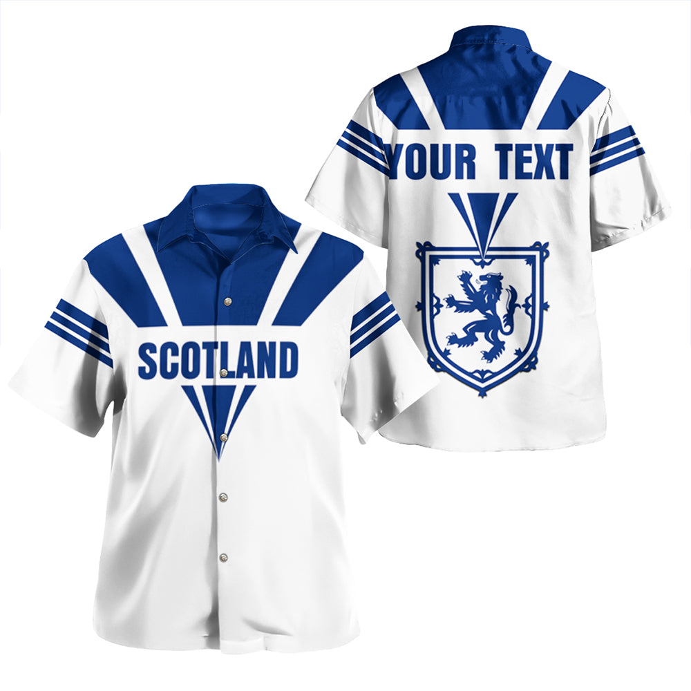 ( Custom Personalized ) Scotland Royal Blue Beach Shirt RLT12 - Wonder Print Shop