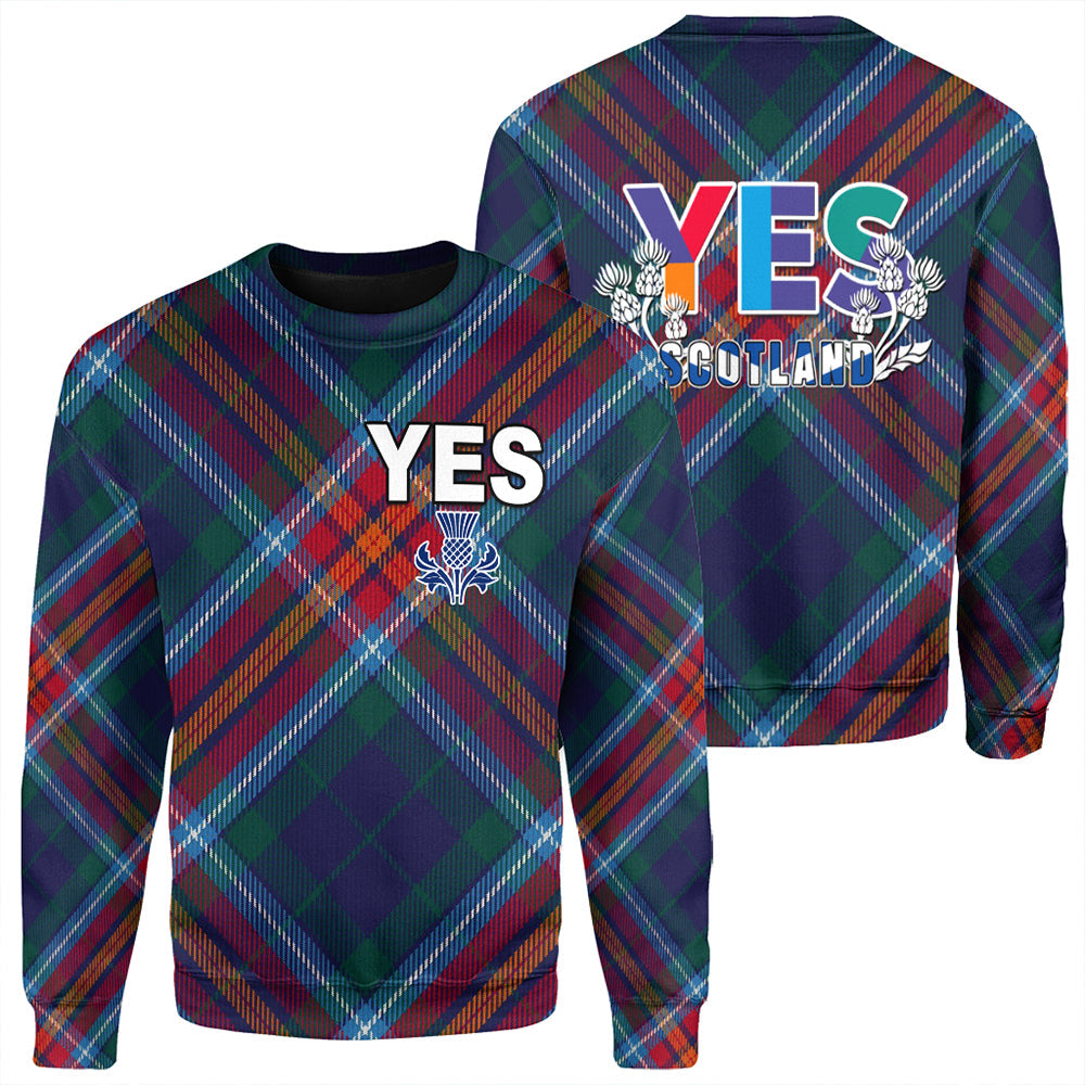 scotland-tartan-yes-sweatshirt