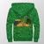 (Custom Personalised) Ireland Happy Saint Patrick's Day Sherpa Hoodie With Shamrock LT8 - Wonder Print Shop