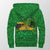 Ireland Happy Saint Patrick's Day Sherpa Hoodie With Shamrock LT8 - Wonder Print Shop