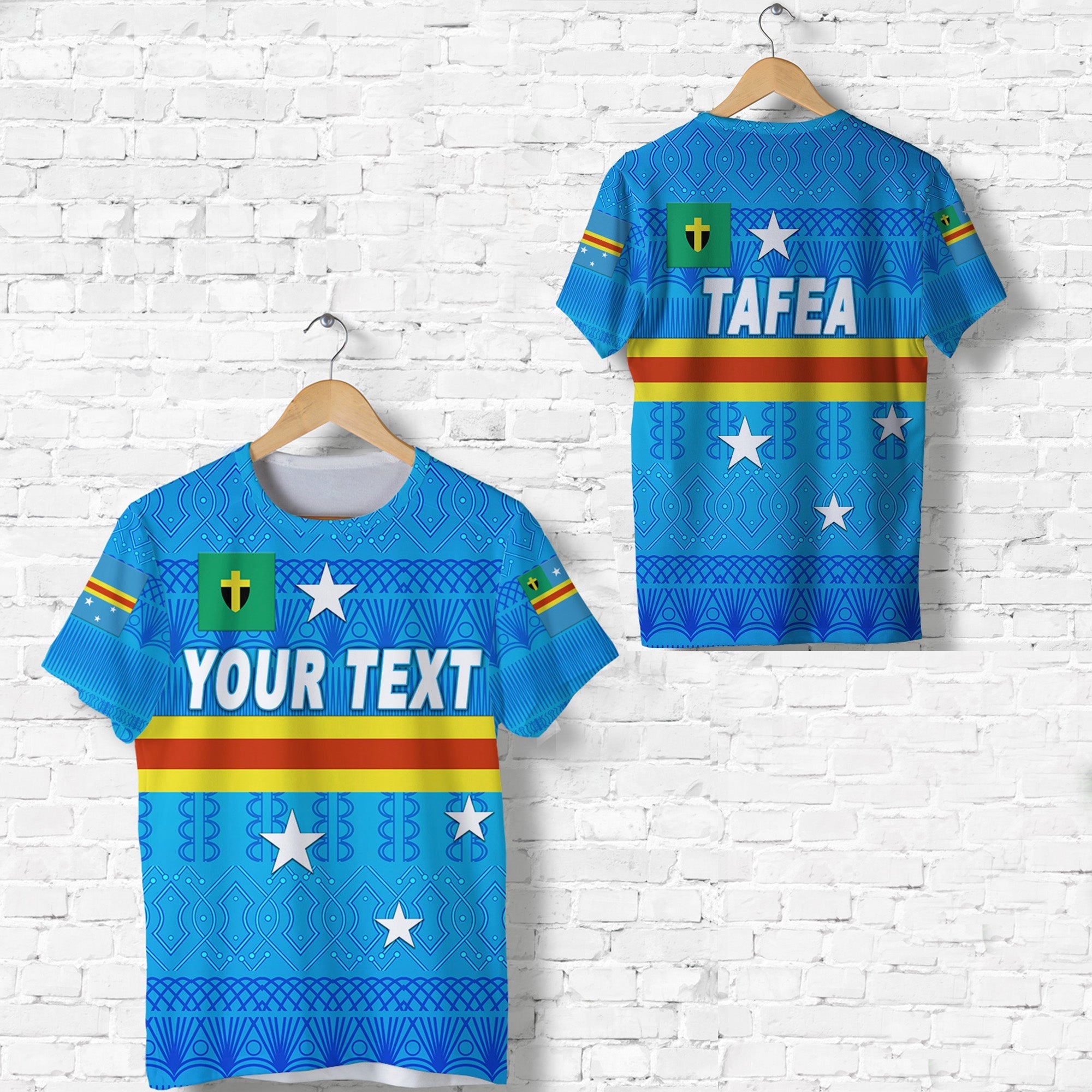 Custom Tafea Province T Shirt Vanuatu Pattern Traditional Style LT8 - Wonder Print Shop