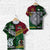 Custom Vanuatu And New Zealand T Shirt Together Green, Custom Text And Number LT8 - Wonder Print Shop