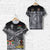 Custom Vanuatu And Fiji T Shirt Together Black, Custom Text And Number LT8 - Wonder Print Shop