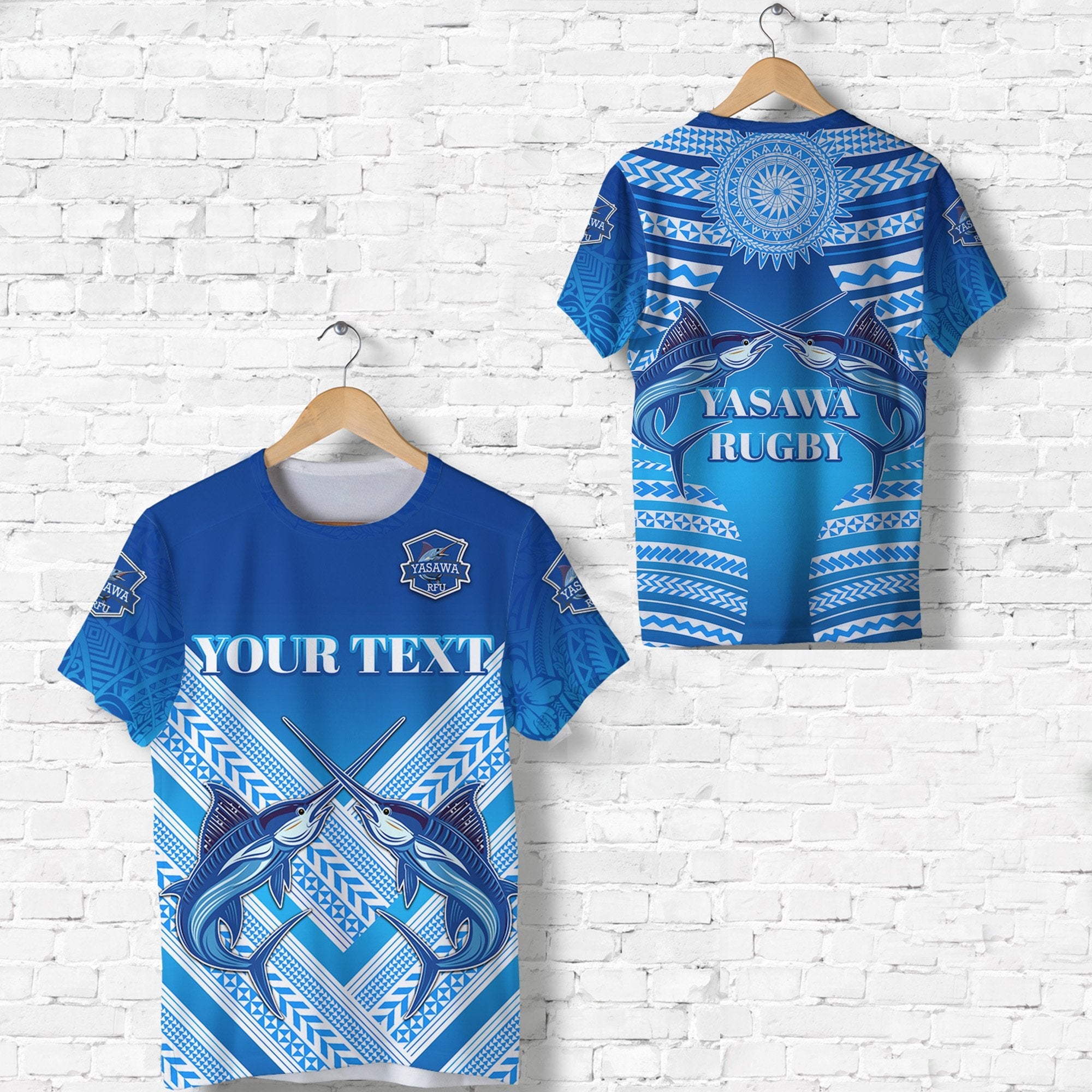 Custom Fiji Yasawa Rugby Union T Shirt Creative Style LT8 - Wonder Print Shop